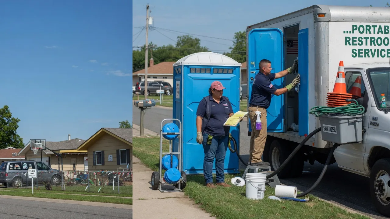 Portable Toilet Rental in Mineral Point, MO near me